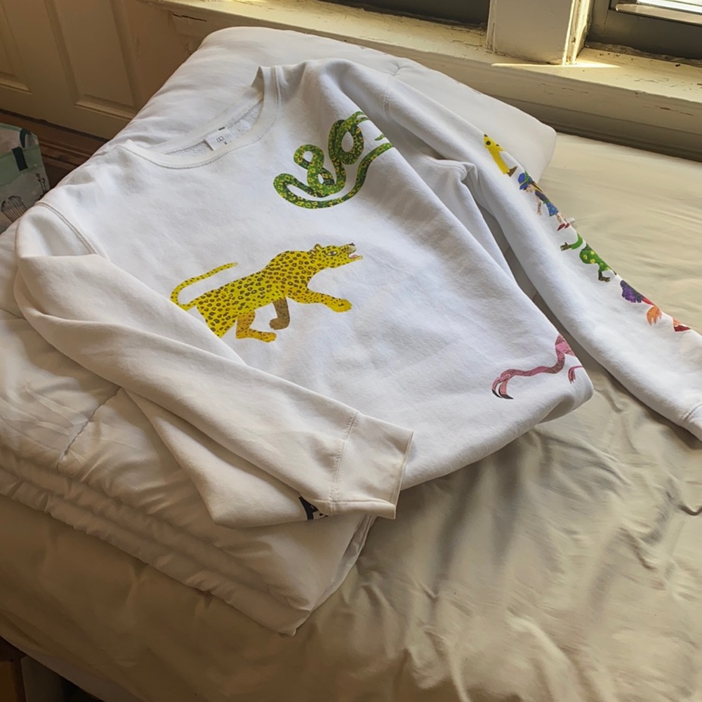 urban outfitters eric carle sweatshirt